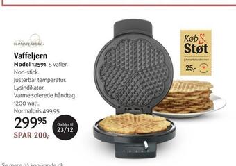 Kop & Kande Vaffeljern tilbud
