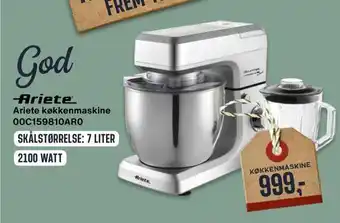 Skousen Ariete køkkenmaskine 00c159810ar0 tilbud