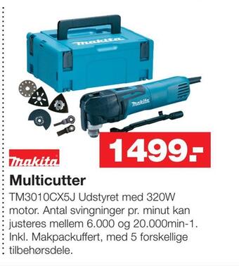 Bauhaus Multicutter tilbud
