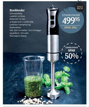 Kop & Kande Stavblender tilbud