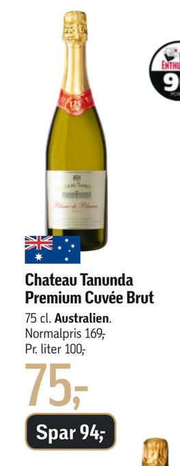 Føtex Chateau tanunda premium cuvée brut tilbud