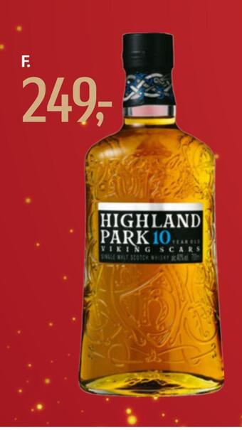 Føtex Higland park 10yo whisky tilbud
