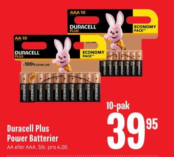 Min Købmand Duracell batterier tilbud
