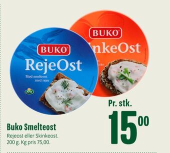 Buko smelte smøreost rejeost
