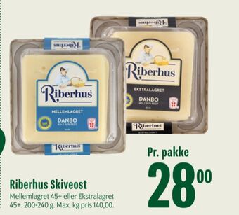 Riberhus skiveost ekstralagret