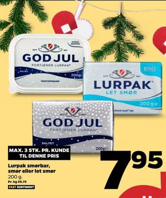 Netto Lurpak smør let tilbud
