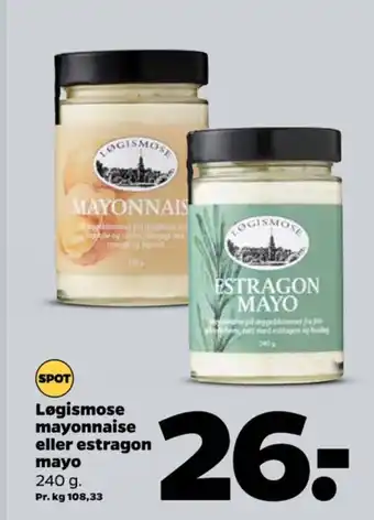 Netto Løgismose mayonnaise tilbud