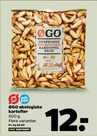 Netto Øgo kartoffelprodukter tilbud