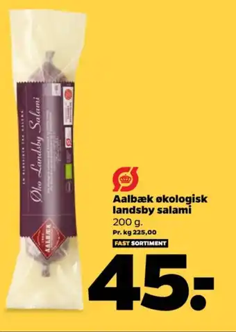 Netto Aalbæk specialiteter salami landsby tilbud