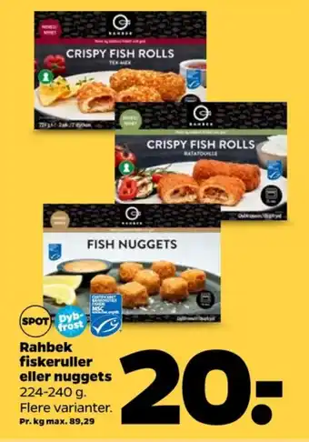 Netto Rahbek færdigretter tilbud