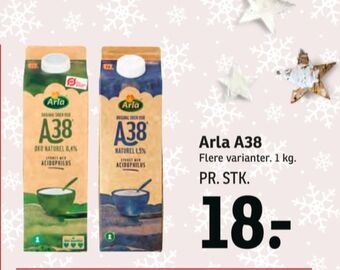 SPAR Arla a-38 øko naturel 0,4% tilbud
