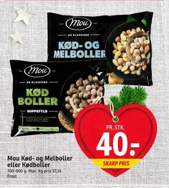 SPAR Mou kødboller tilbud