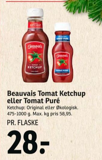 SPAR Beauvais ketchup tilbud