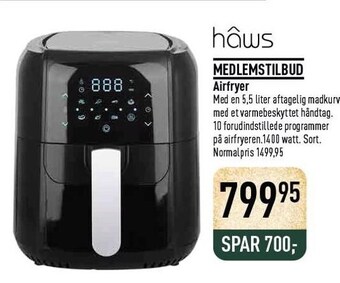 Imerco Airfryer tilbud