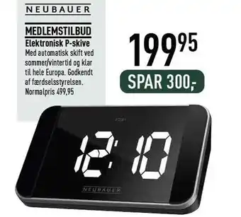 Imerco Elektronisk p-skive tilbud