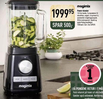 Imerco Power blender tilbud