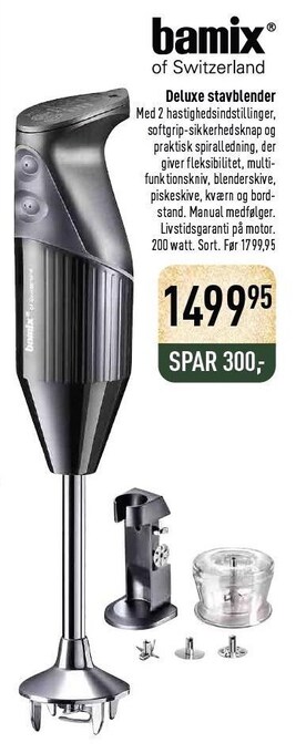 Imerco Deluxe stavblender tilbud