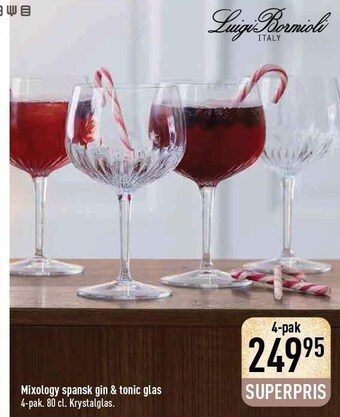 Imerco Mixology spansk gin & tonic glas tilbud