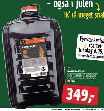 jem & fix Kaminvæske tilbud