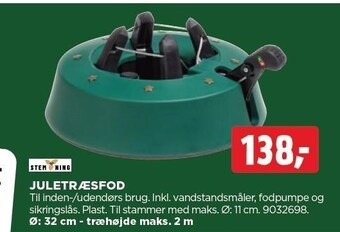 Juletræsfod
