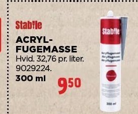 jem & fix Acryl - fugemasse tilbud
