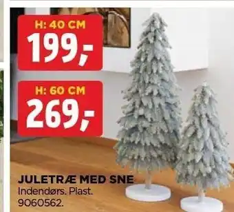 jem & fix Juletræ m. sne tilbud