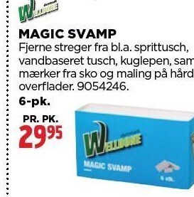 Magic svamp tilbud hos jem & fix