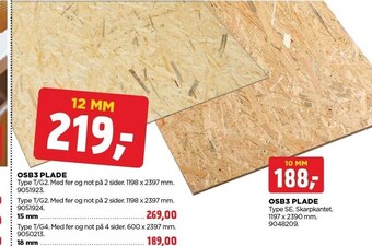 jem & fix Osb3 plade tilbud