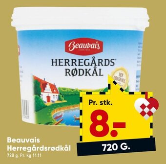 Bilka Beauvais Herregårdsrødkål tilbud