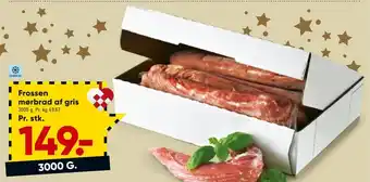 Bilka Frossen Mørbrad Af Gris tilbud