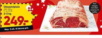 Bilka Oksestriploin tilbud