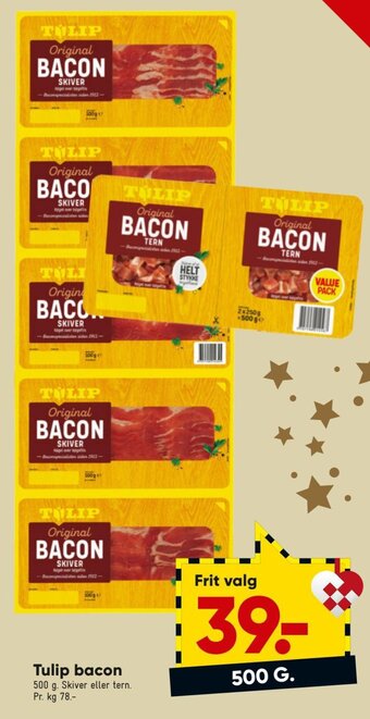 Bilka Tulip Bacon tilbud