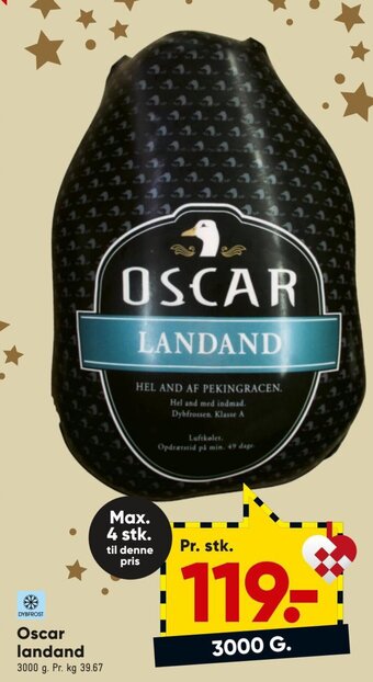Bilka Oscar Landand tilbud
