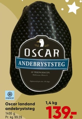Bilka Oscar Landand Andebryststeg tilbud