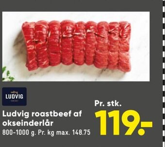 Bilka Ludvig Roastbeef af Okseinderlår tilbud