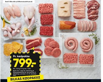 Bilka Bilkas Kødpakke tilbud