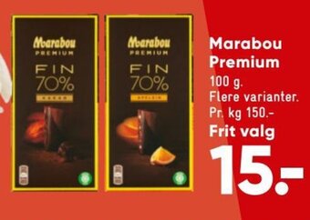 Bilka Marabou Premium tilbud