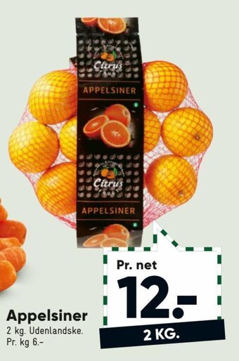 Bilka Appelsiner tilbud