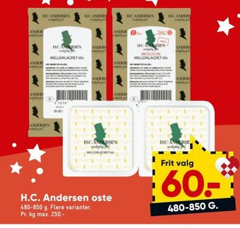 Bilka H.C. Andersen Oste tilbud