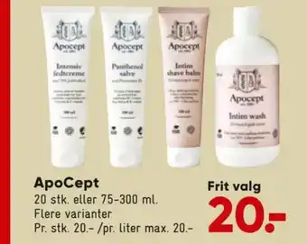 Bilka ApoCept tilbud