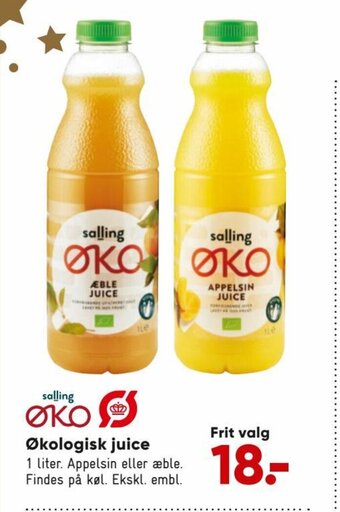 Bilka Økologisk Juice tilbud