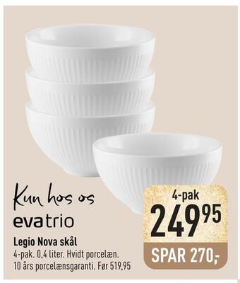 Imerco Legio nova skål tilbud