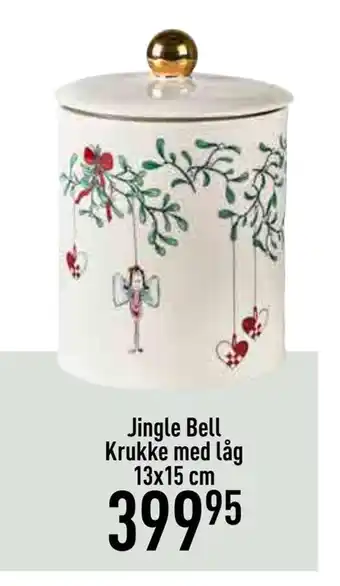 Imerco Jingle bell krukke med låg tilbud