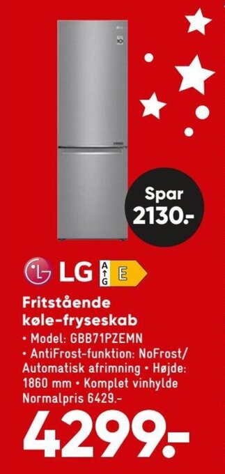 Bilka Fritstående Køle-Fryseskab tilbud