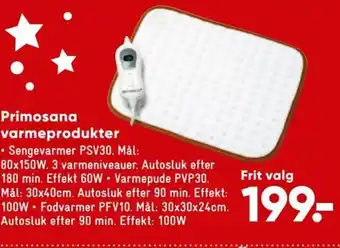 Primosana Varmeprodukter