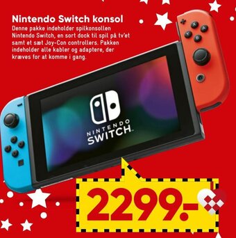 Bilka Nintendo Switch Konsol tilbud