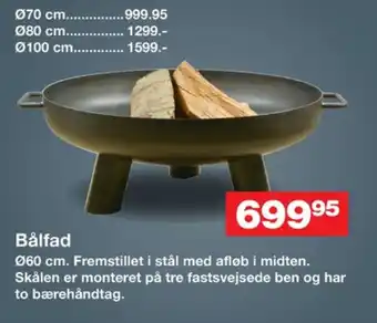 Bauhaus Ukendt bålfad tilbud
