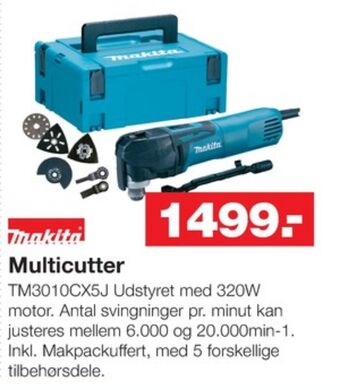 Bauhaus Makita multicutter tilbud