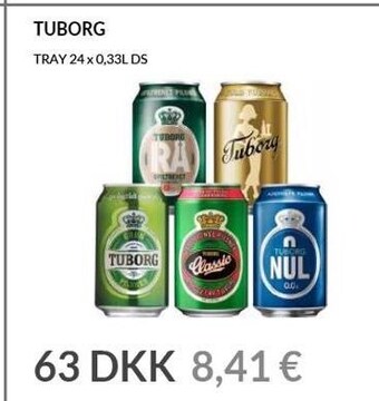 Nielsen's Discount Tuborg tilbud