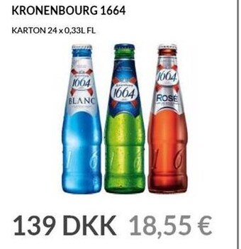 Nielsen's Discount Kronenbourg 1664 tilbud